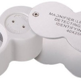 MAGNIFIER LOUPE 40X25MM